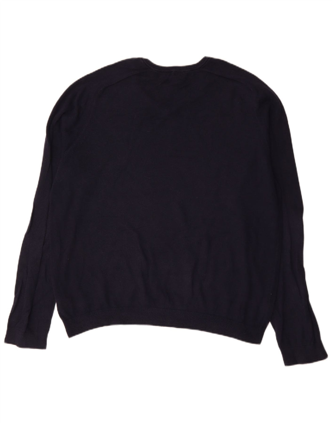 Gap Herre V-hals sweater XL marineblå bomuld
