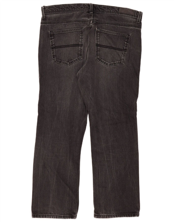 Marks & Spencer Herre Regular Straight Jeans W36 L29 Grå
