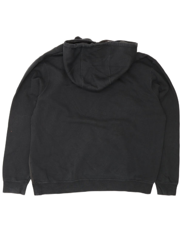 Nike Herre Graphic Relaxed Fit hættetrøje Jumper Large Black Colourblock Sports
