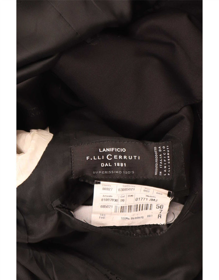 Cerruti 1881 Herre 3-knaps blazerjakke IT 50 Large Sort