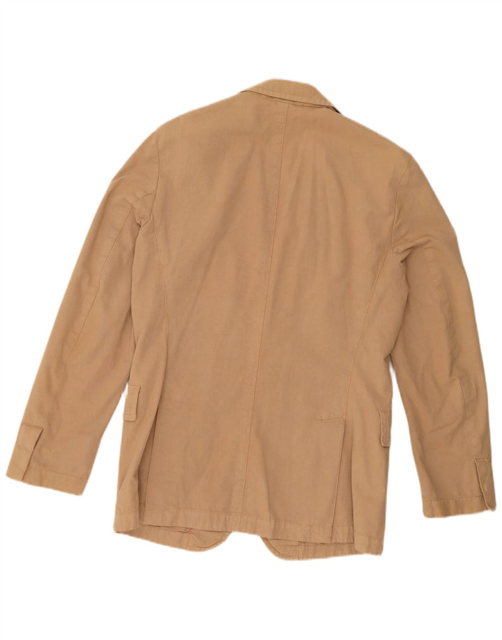 Hugo Boss Herre 2-knaps blazerjakke EU 48 Medium Beige