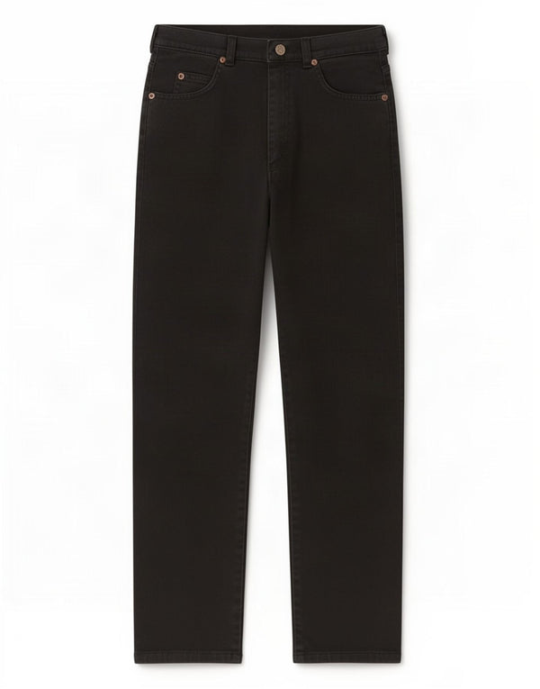 Lee Straight Jeans til mænd W20 L29 Sort