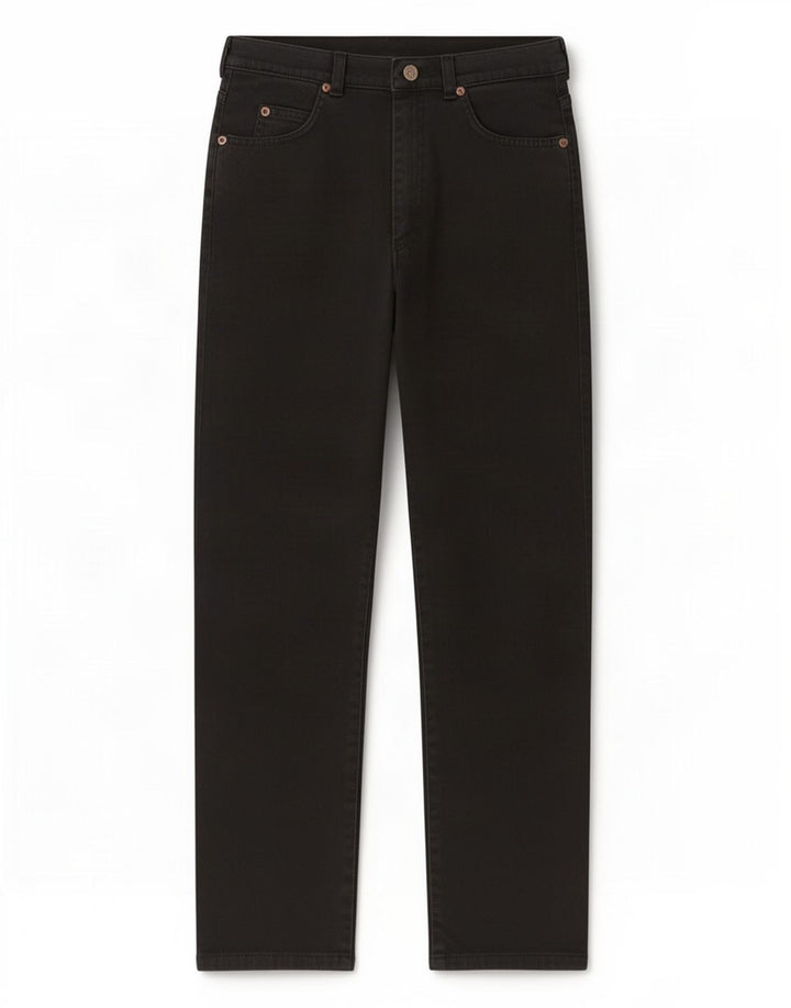 Lee Straight Jeans til mænd W20 L29 Sort