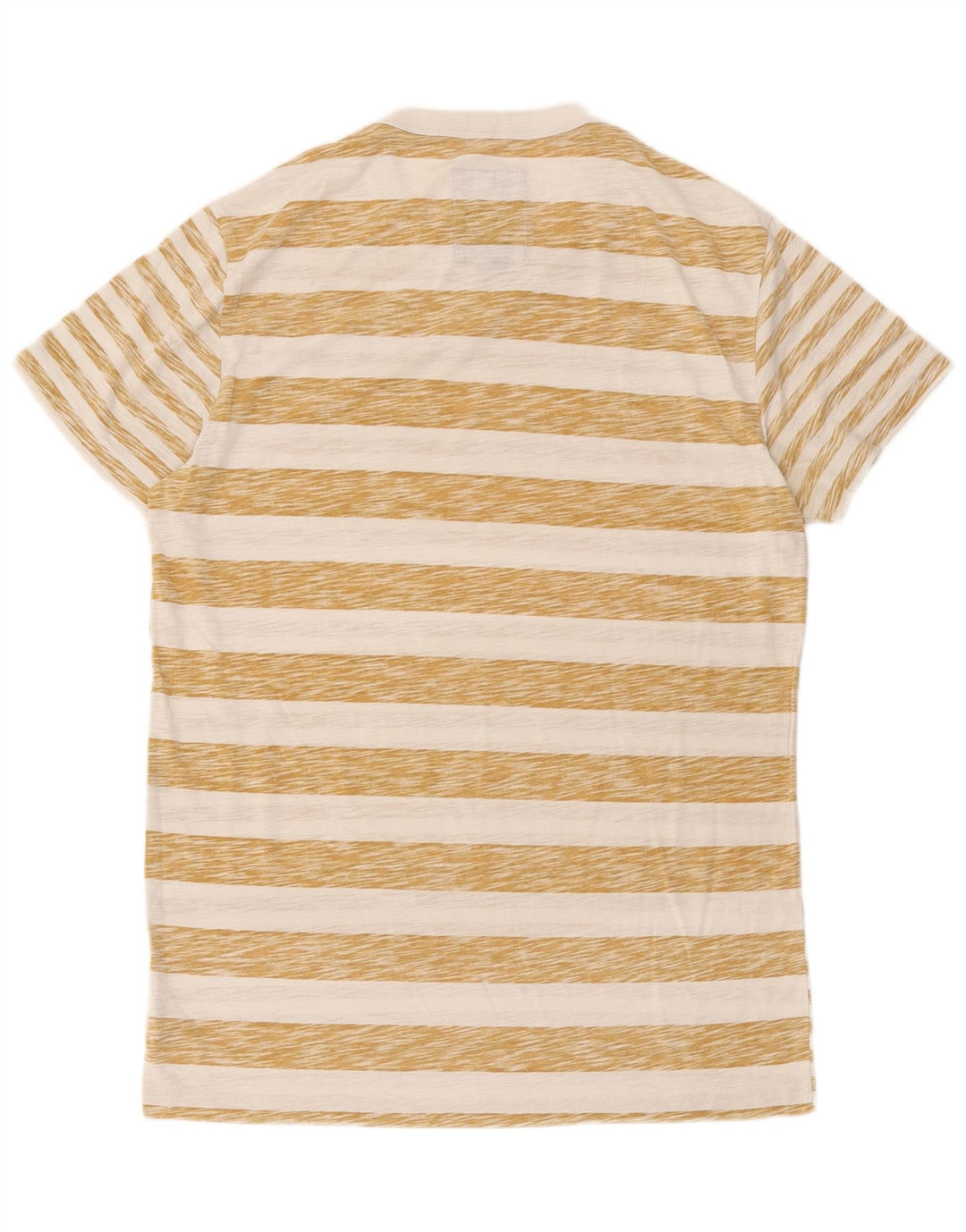 G-Star Herre T-Shirt Top Stor Beige Stribet Bomuld