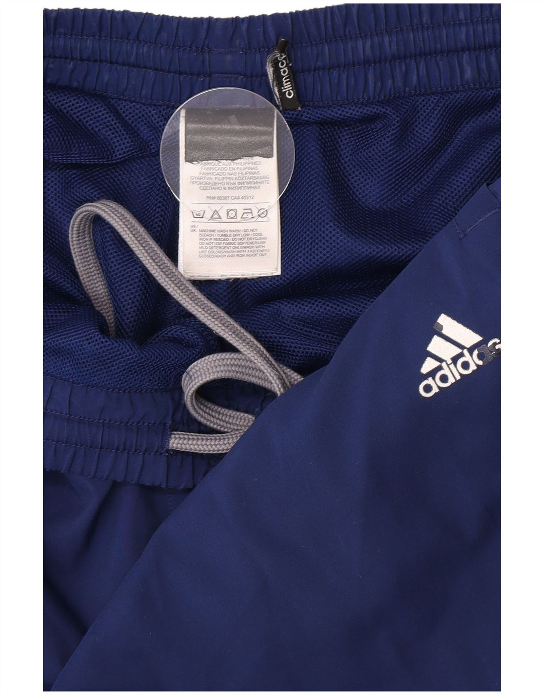 Adidas Herre Climacool Træningsdragt Bukser Large Navy Blue Polyester