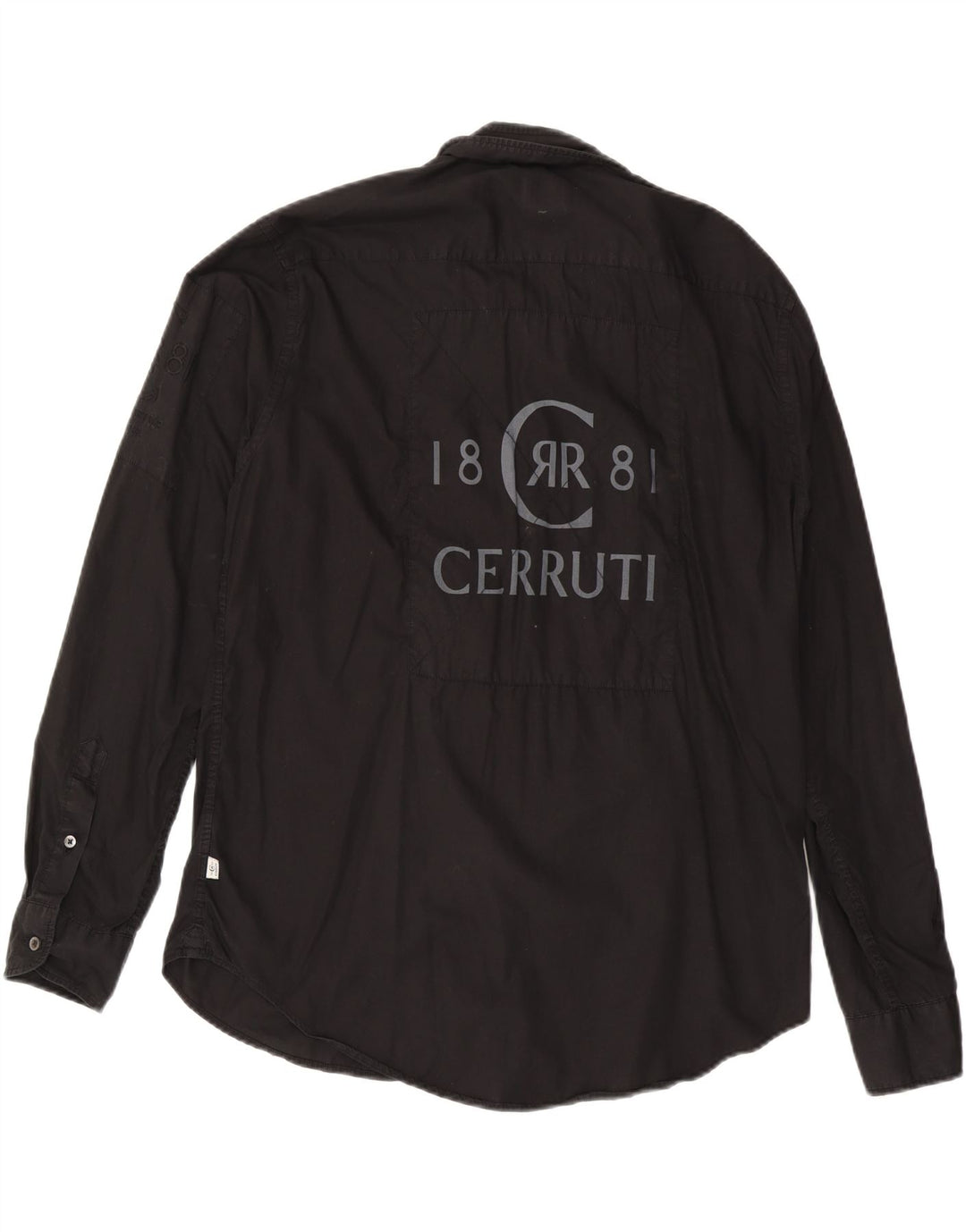 CERRUTI 1881 Herre grafisk skjorte XL sort