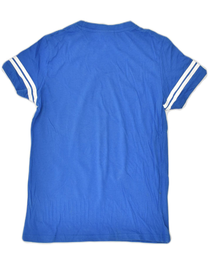 ELLESSE Boys Graphic T-Shirt Top 11-12 Years Blue Cotton | Vintage Ellesse | Thrift | Second-Hand Ellesse | Used Clothing | Messina Hembry 