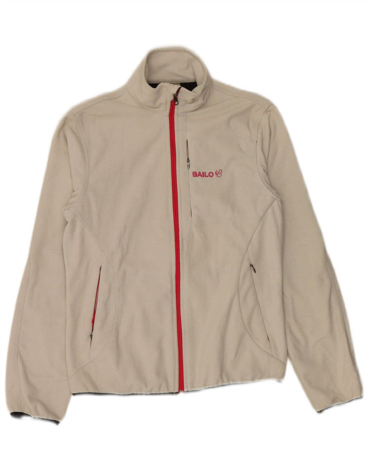 Bailo Dame Fleecejakke UK 10 Small White Polyester
