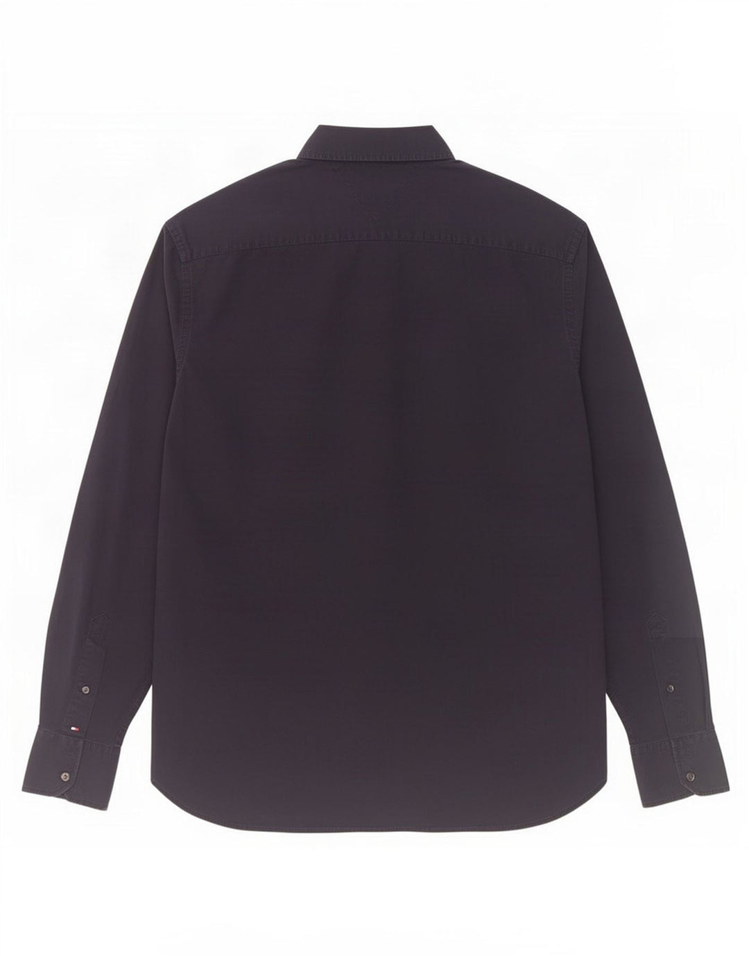 Tommy Hilfiger Herre Fitted Shirt Medium Navyblå Bomuld