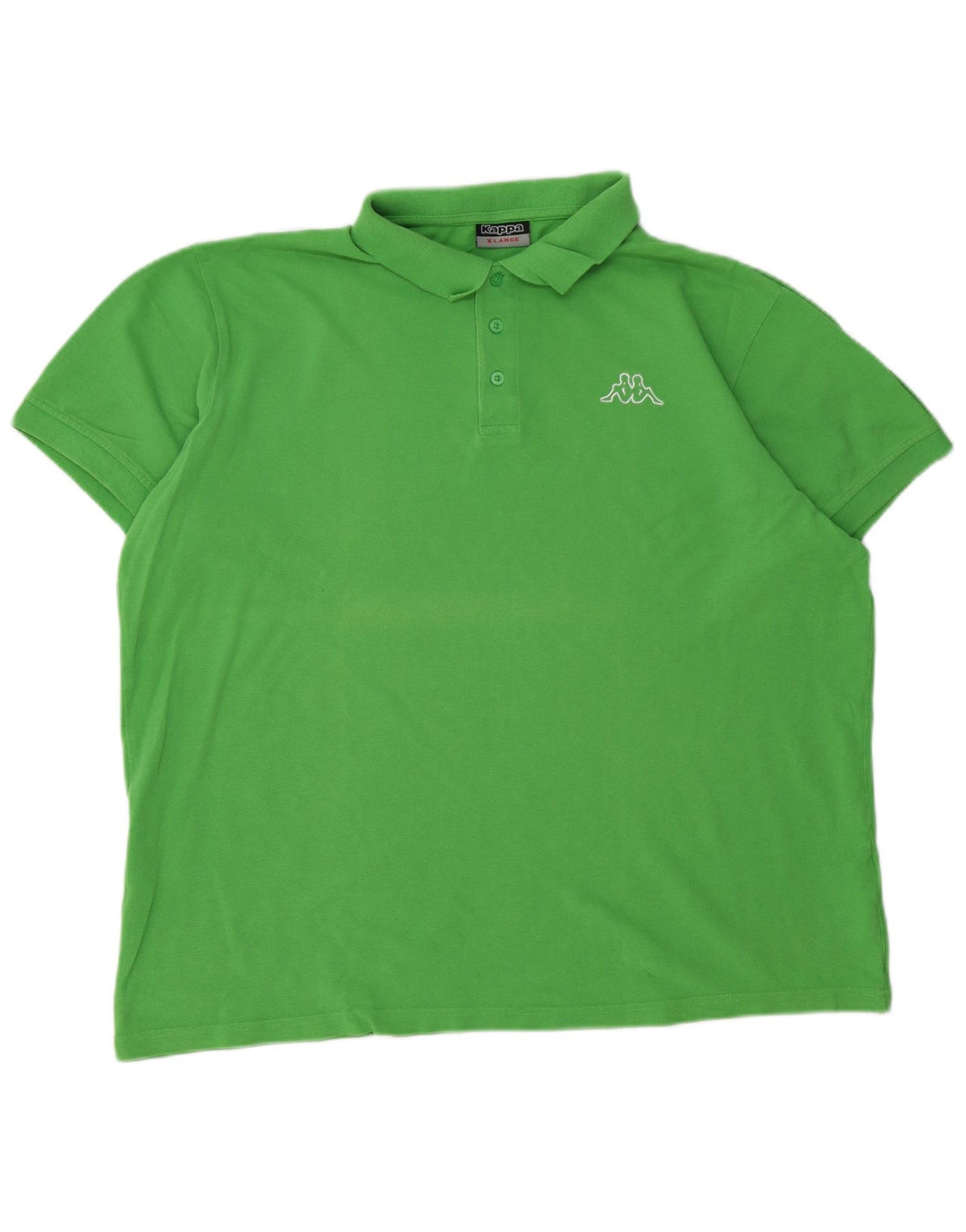 KAPPA Poloshirt til mænd XL Grøn Bomuld