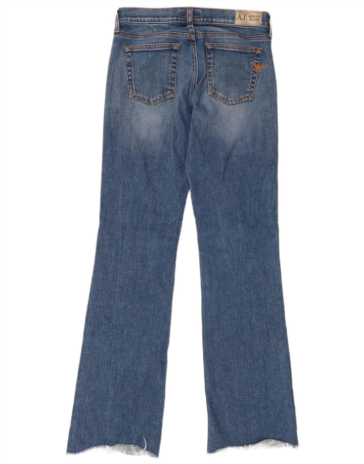 Armani Dame Bootcut Jeans W26 L30 Blå Bomuld