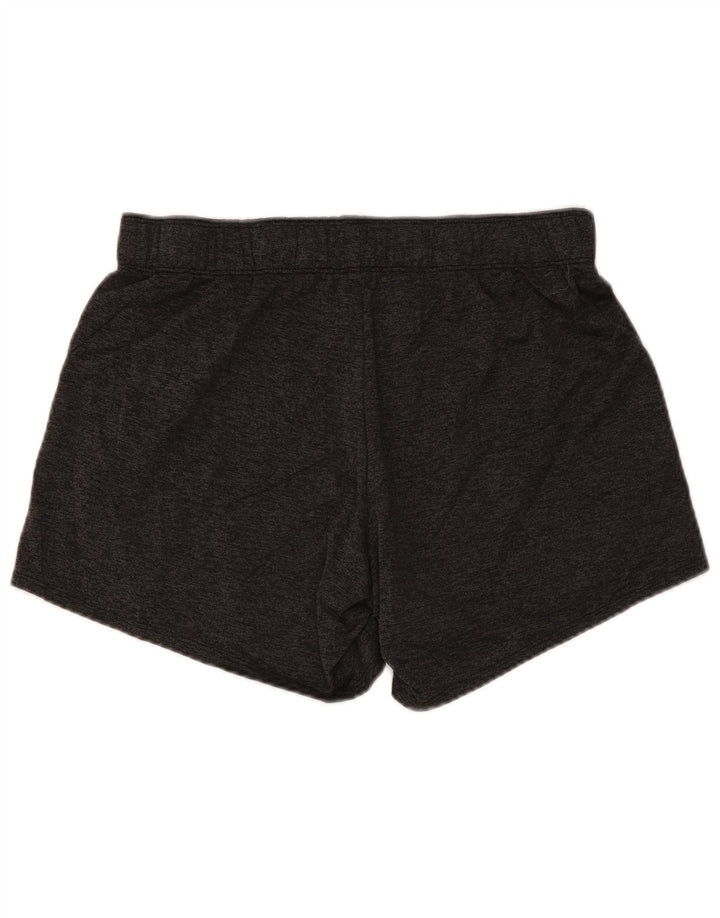 Nike Dame Dri Fit Sportshorts UK 14 Medium Grey Polyester