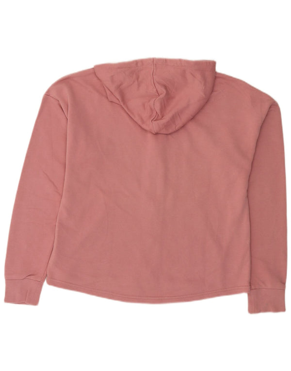Puma hættetrøje med lynlås til kvinder UK 18 XL Pink Bomuld