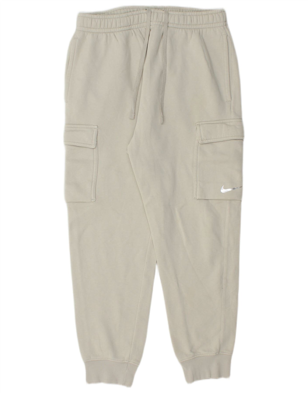 Nike Herre Standard Fit træningsdragt Bukser Joggers Medium White Bomuld