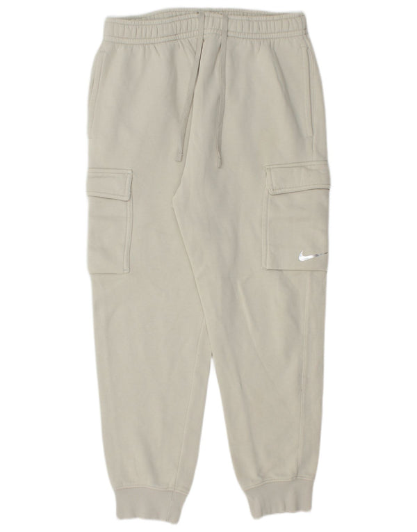 Nike Herre Standard Fit træningsdragt Bukser Joggers Medium White Bomuld
