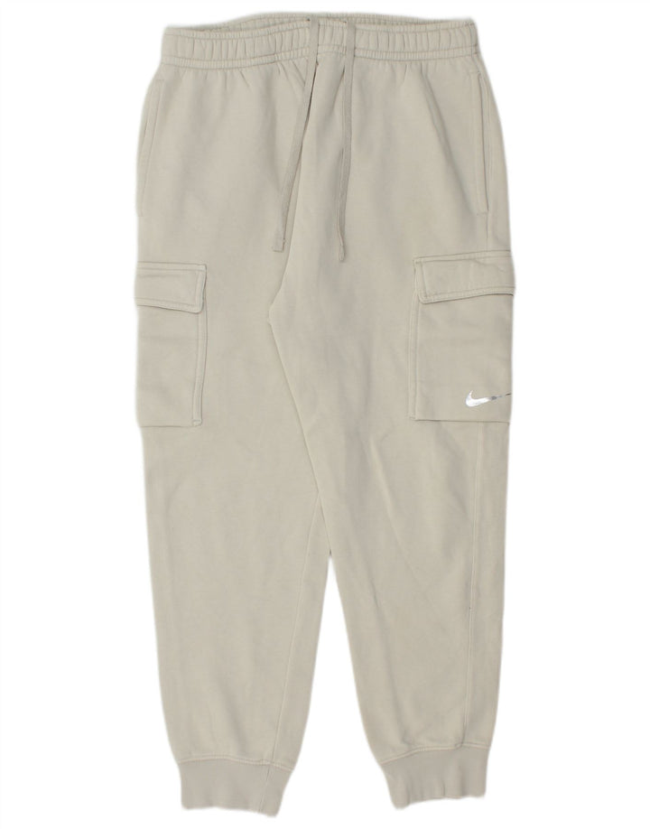 Nike Herre Standard Fit træningsdragt Bukser Joggers Medium White Bomuld