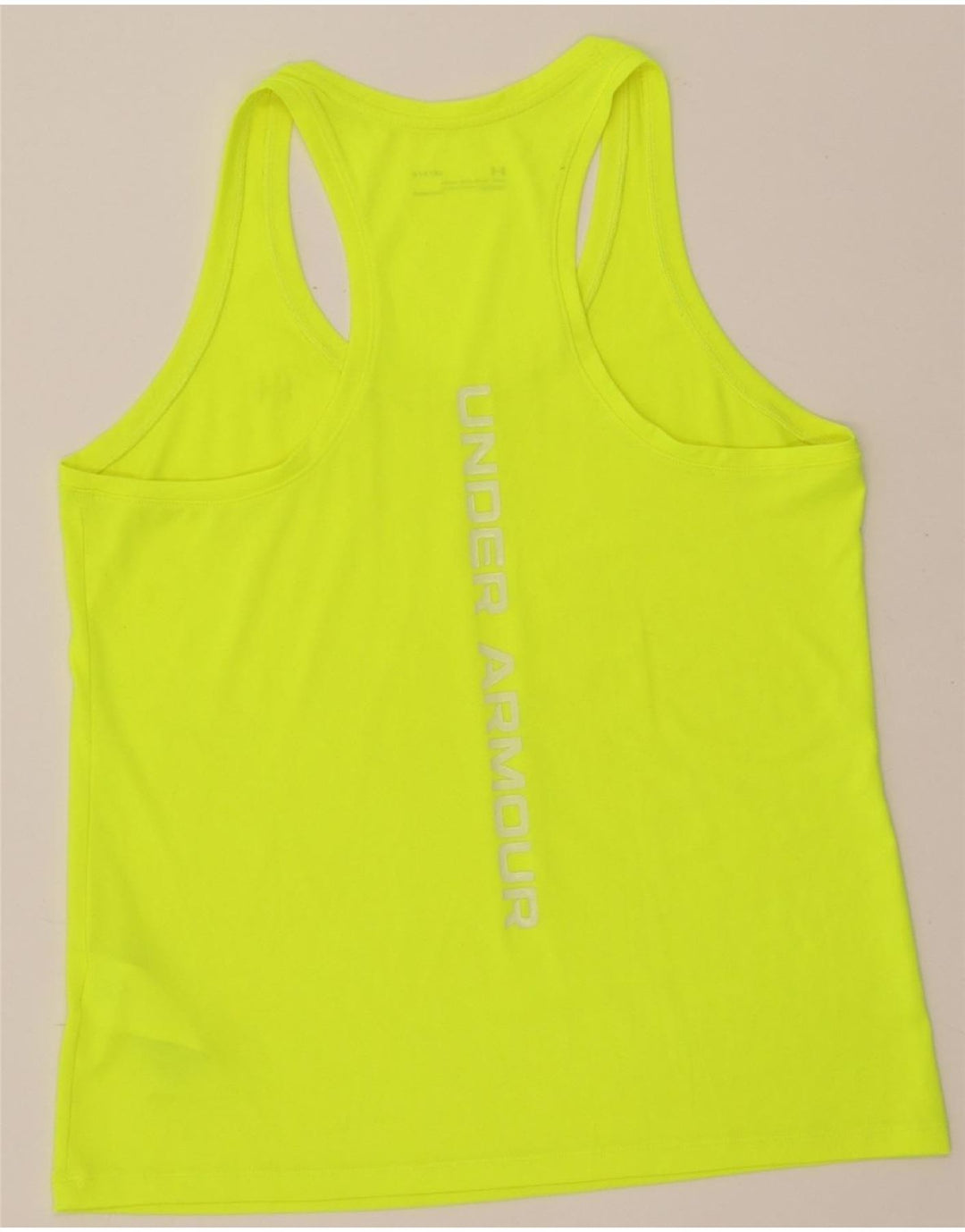 UNDER ARMOUR Herre Heat Gear Grafisk Vest Top Stor Grøn Polyester