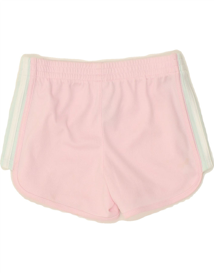 ADIDAS Girls Sport Shorts 6-7 Years Pink Polyester Vintage Adidas and Second-Hand Adidas from Messina Hembry 