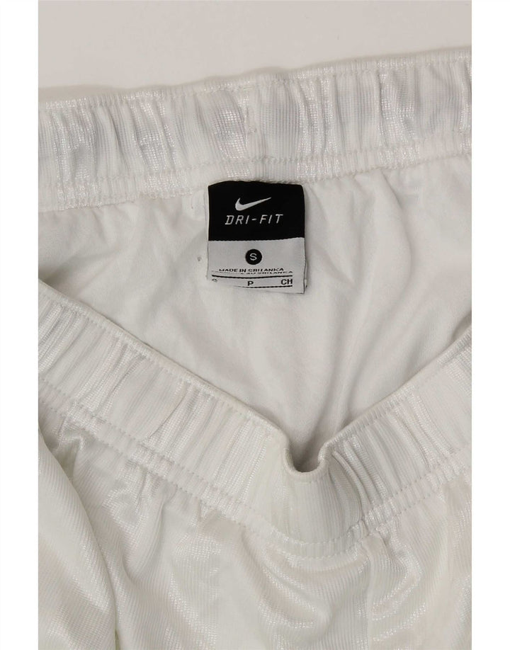 Nike Herre Dri Fit sportsshorts Små hvide nålestribet polyester