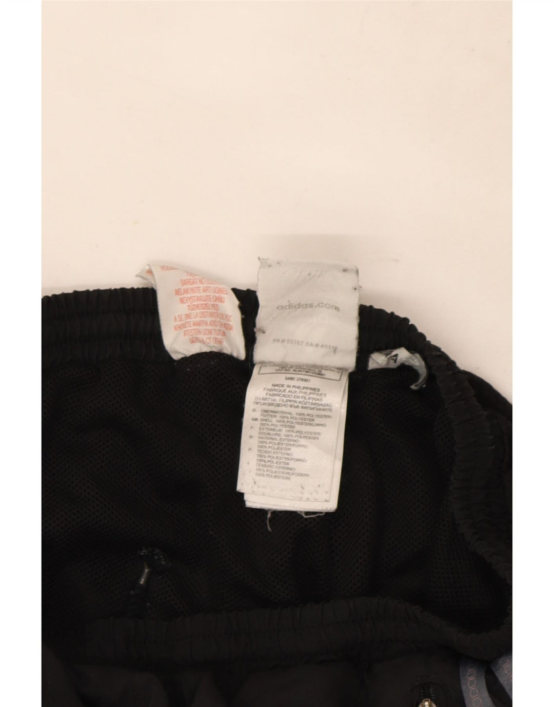 Adidas Træningsdragtsbukser til drenge 13-14 år Sort Colourblock Polyester