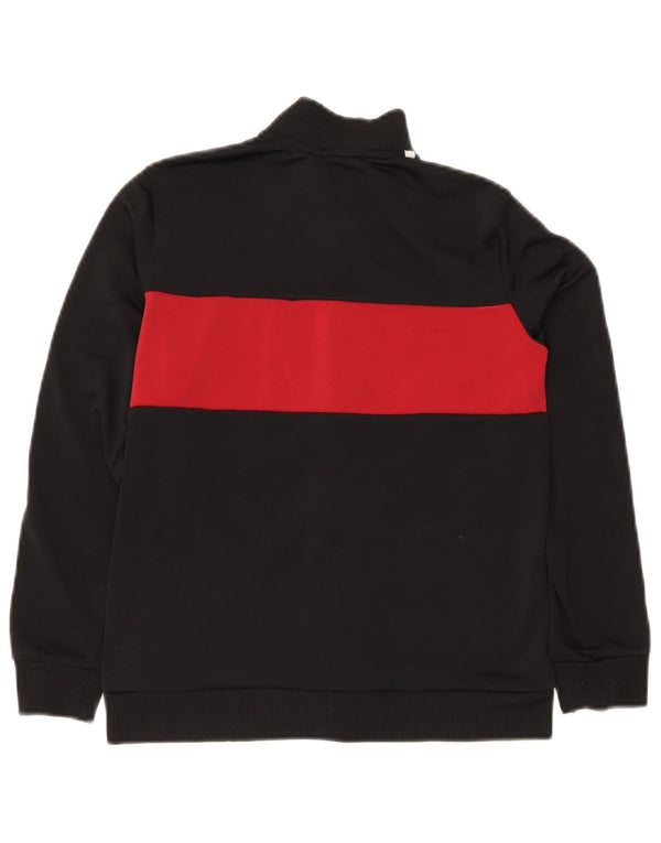 ADIDAS Træningsdragt til drenge Topjakke 11-12 år Sort Colourblock Polyester