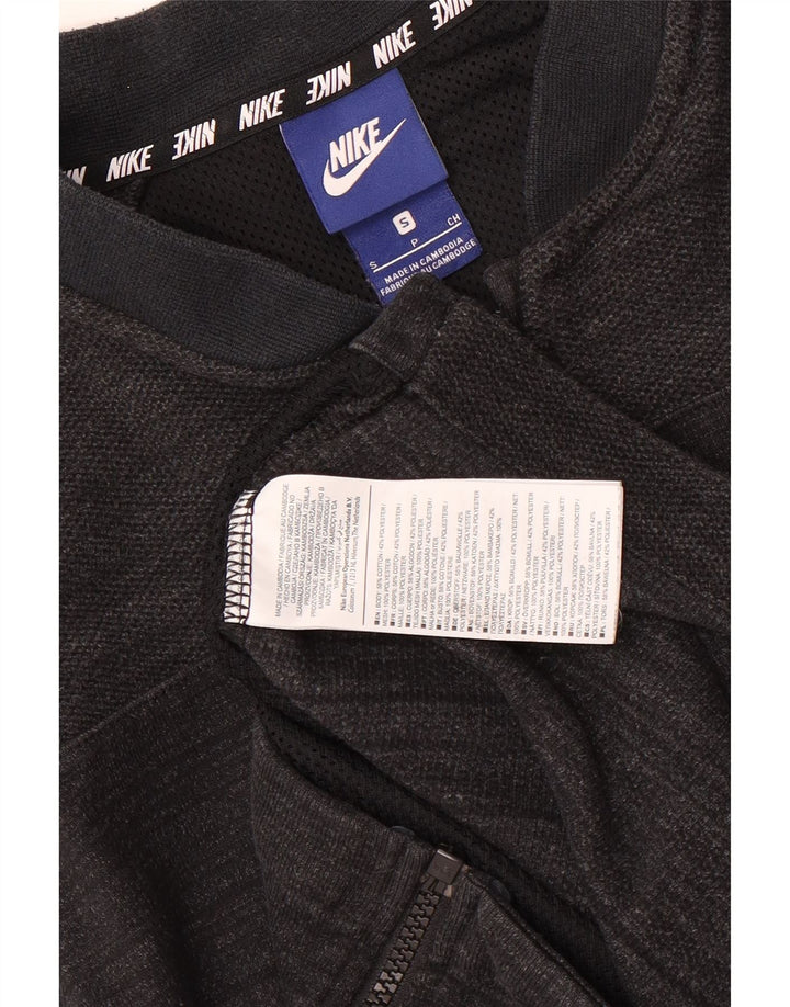 Nike træningsdragt til mænd, topjakke, lille gråstribet bomuld