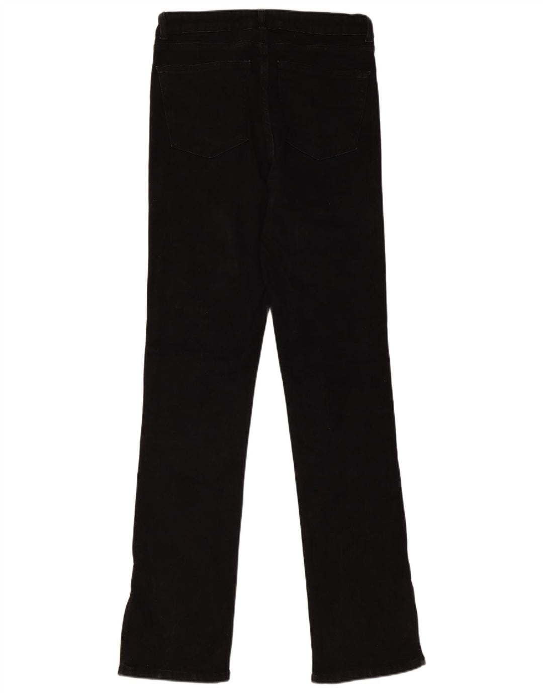 Zara Dame Straight Jeans EU 40 Medium W30 L32 Sort Bomuld
