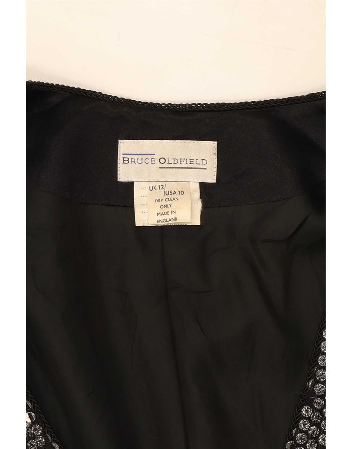 Bruce oldfield Dame Blazer Jacket UK 12 Medium Sølv