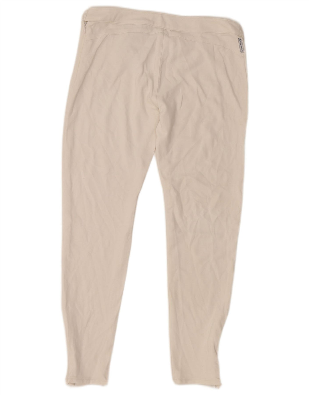 Armani Dame Slim Casual Bukser Medium W30 L26 Hvid Viscose