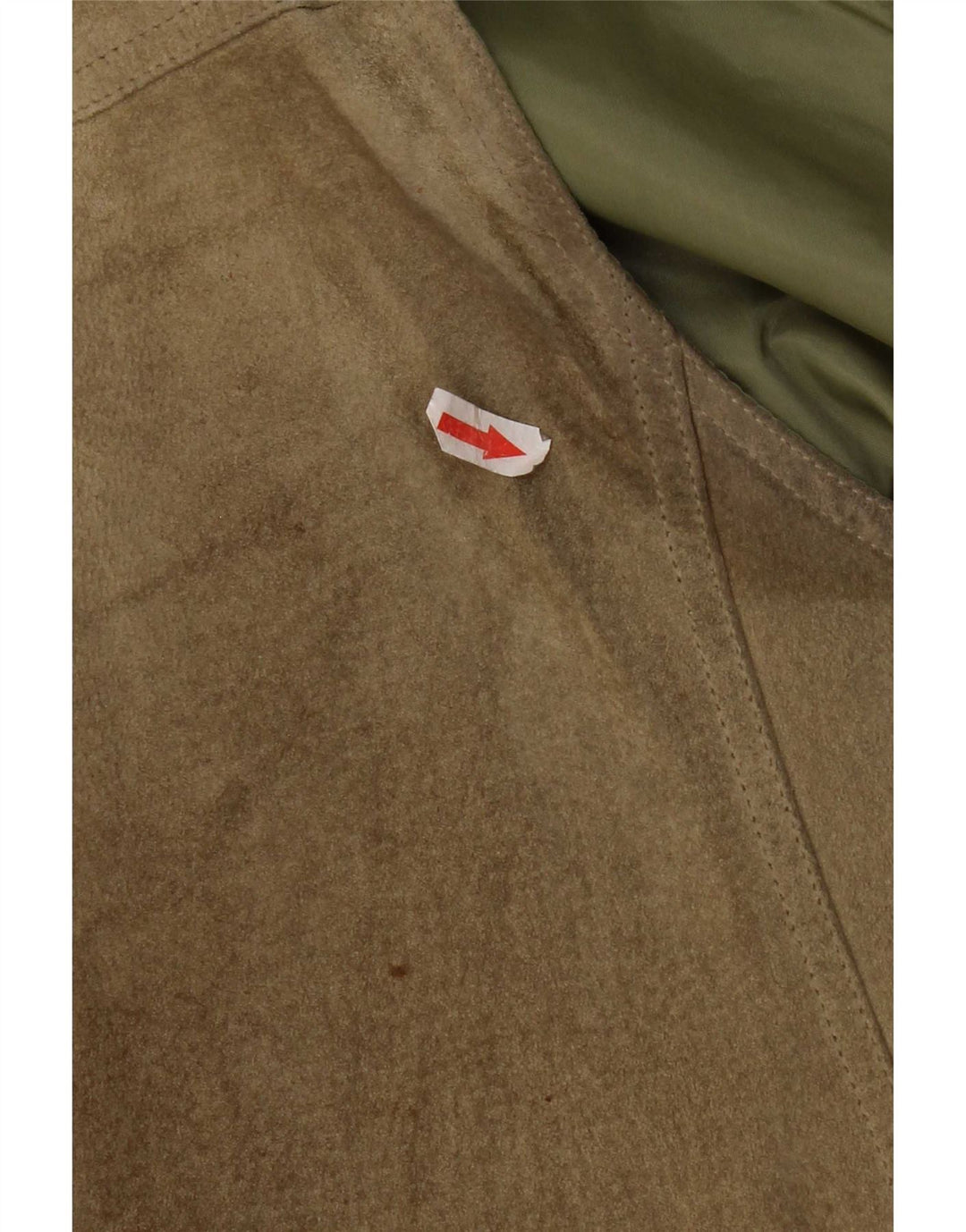 Pionier Herre ruskindsvest Medium Khaki