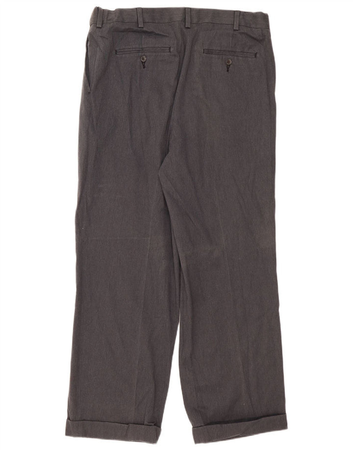 Eddie Bauer Herre Pegged Chino Bukser W36 L31 Grå Klassisk