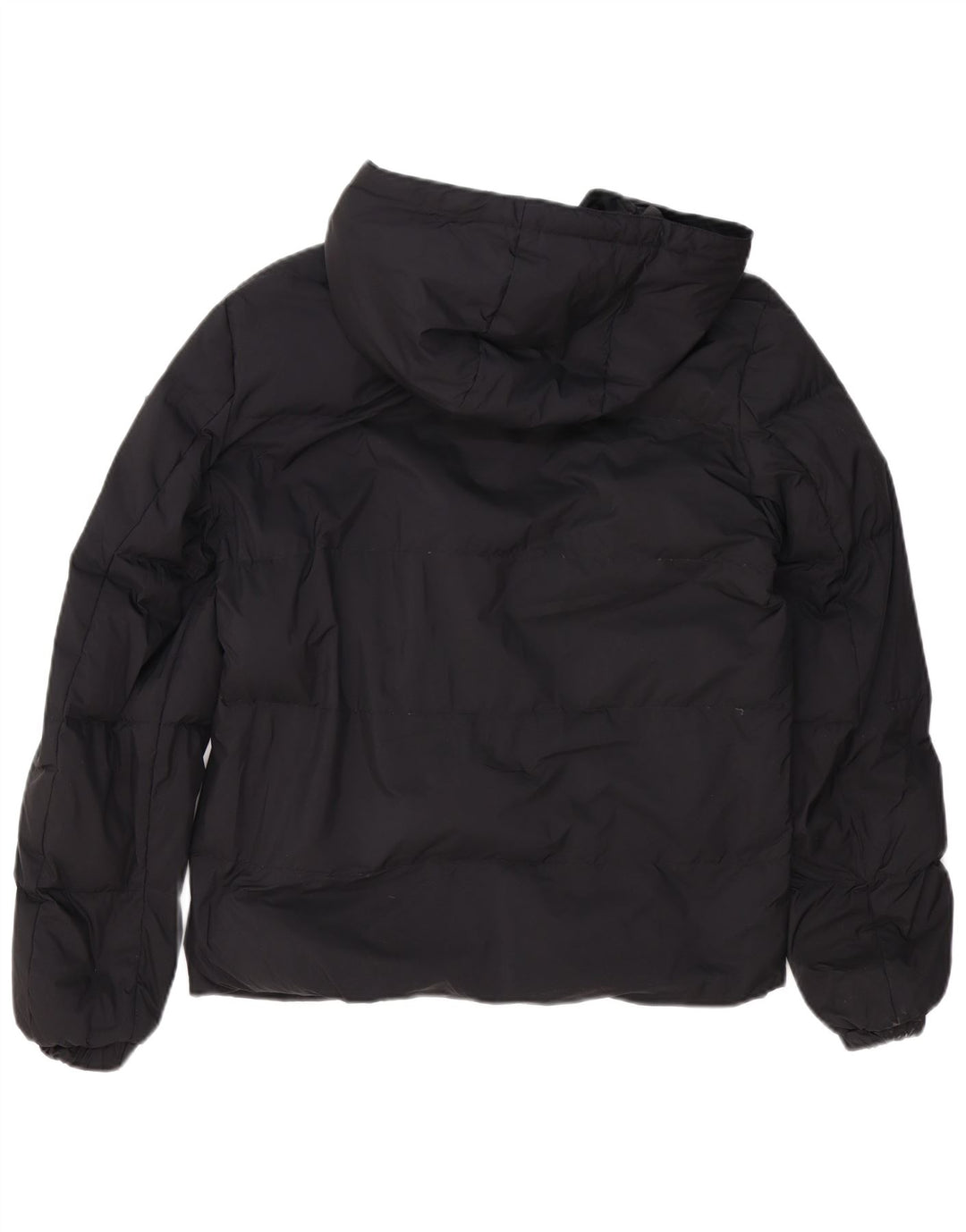 CALVIN KLEIN JEANS Herre hættepolstret jakke UK 34 XS Sort Polyester