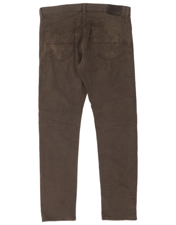 Marks & Spencer Herre Slim Jeans W34 L33 Grå Bomuld