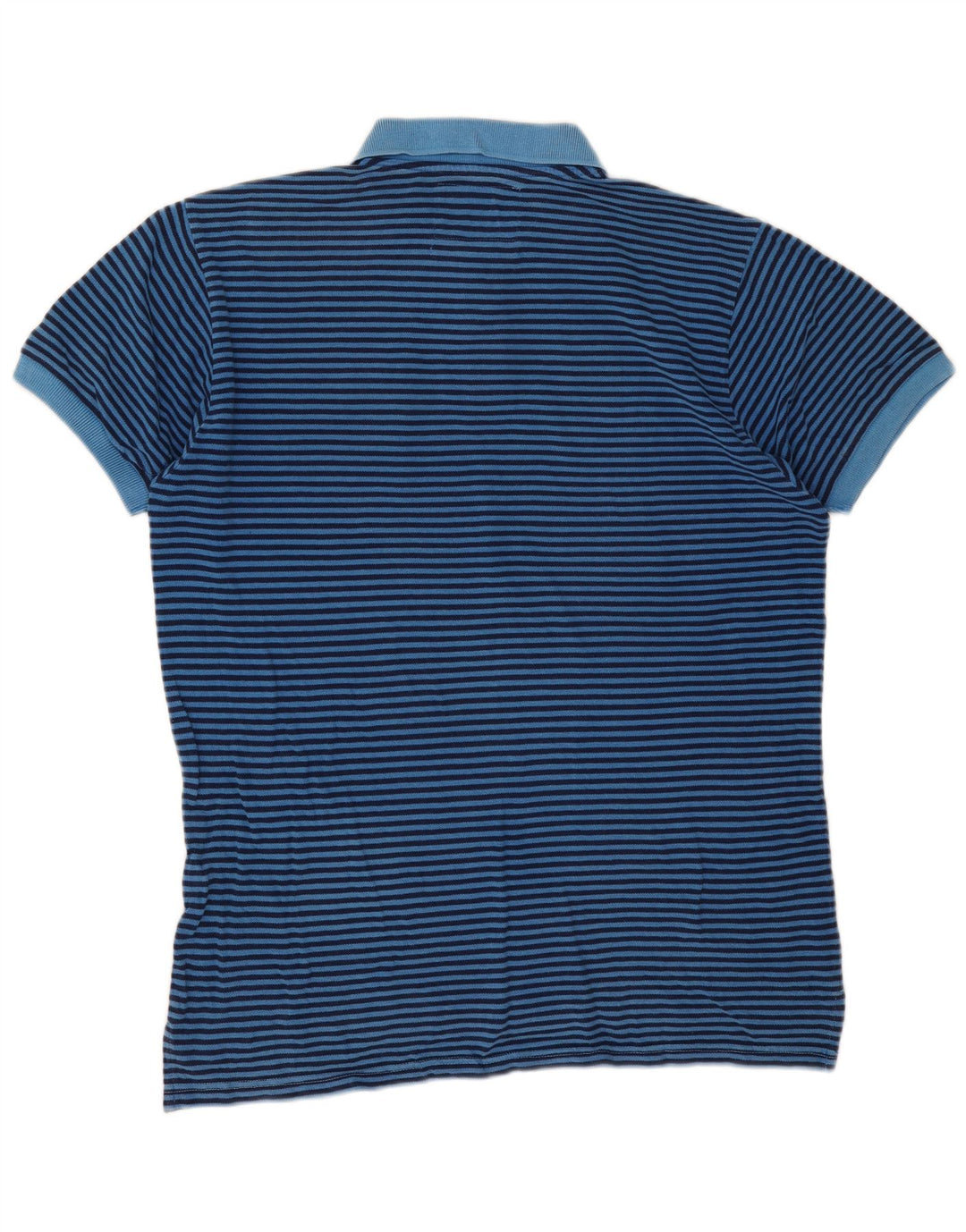 North Sails Herre poloshirt Stor blå stribet bomuld