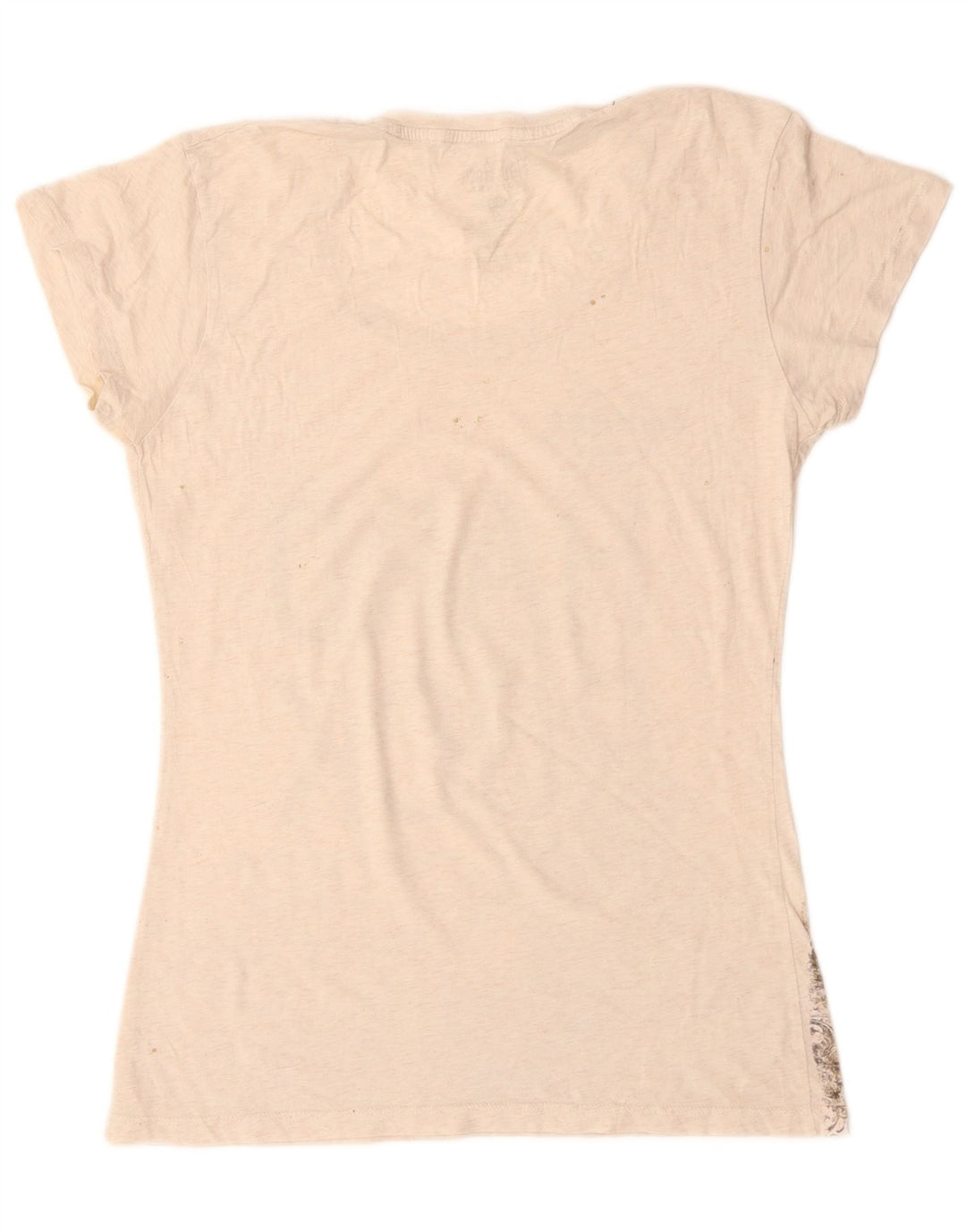 HARD ROCK CAFE piger London grafisk T-shirt top 15-16 år XL Off White