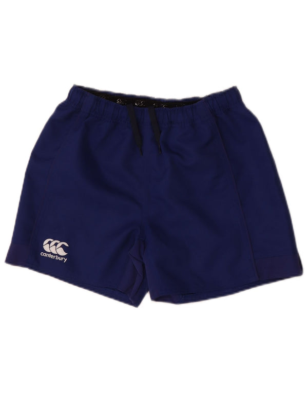 Canterbury Boys Sports Shorts 13-14 år Navy Blue Polyester