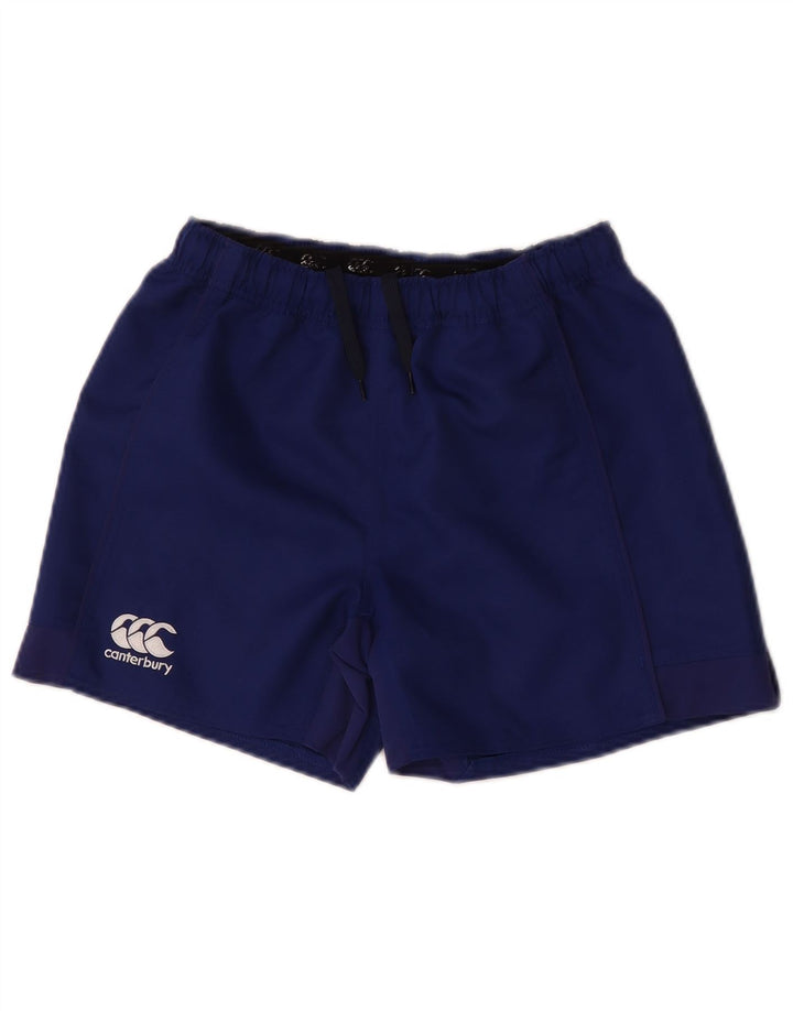 Canterbury Boys Sports Shorts 13-14 år Navy Blue Polyester