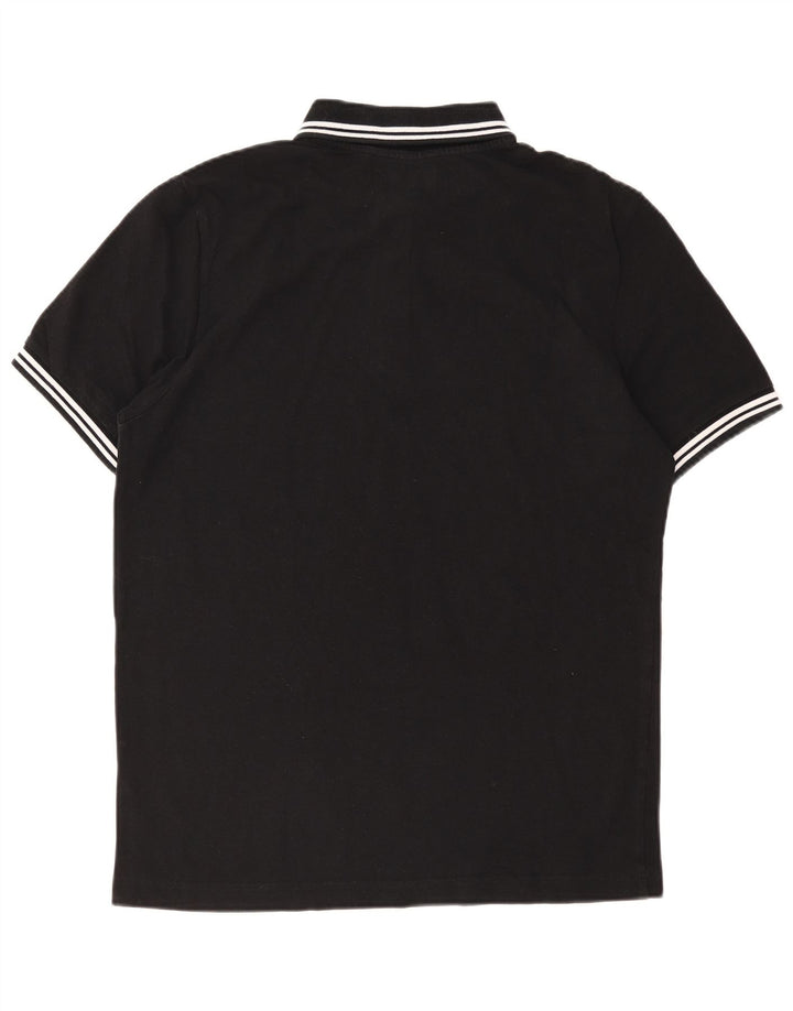 Kappa herre polo shirt stor sort stribet
