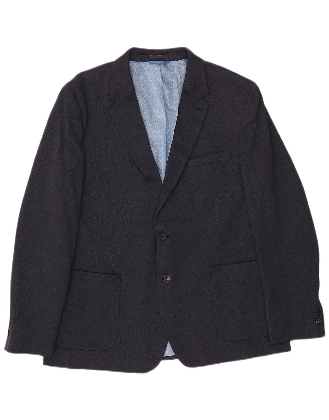 MARKS & SPENCER Herre 2-knaps Slim Fit Blazer Jacket UK 46 XL Navy Blue