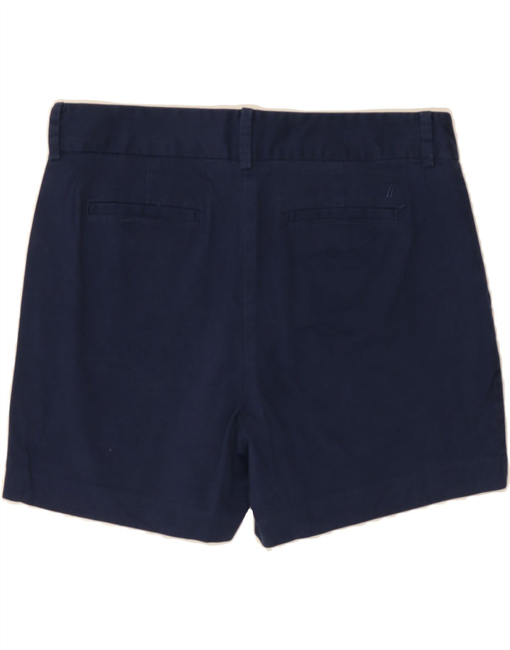 NAUTICA Womens Chino Shorts US 8 Medium W30 Navy Blue Cotton Vintage Nautica and Second-Hand Nautica from Messina Hembry 