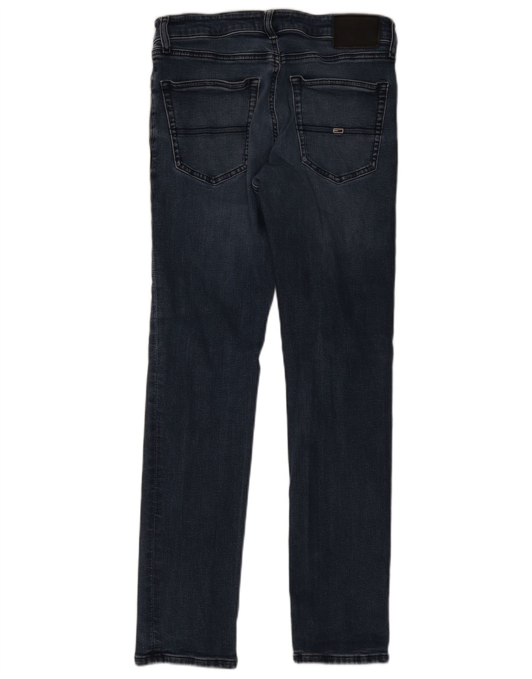 Tommy Hilfiger Herre Slim Jeans W32 L32 Marineblå Bomuld