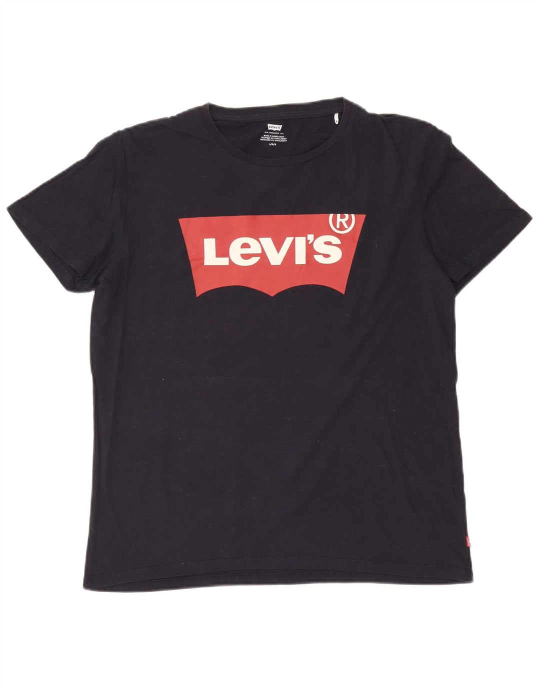 Levi's Grafisk T-shirt til mænd, stor marineblå
