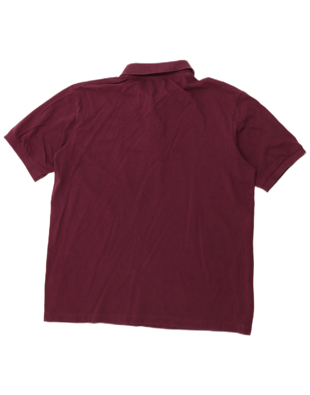 KAPPA Mens Polo Shirt XL Maroon Cotton