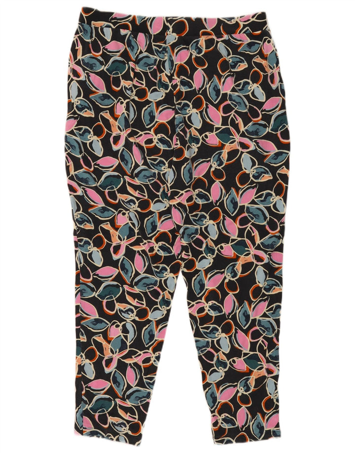 MARKS & SPENCER Dame Leggings UK 14 Large W32 L27 Multicolored Floral
