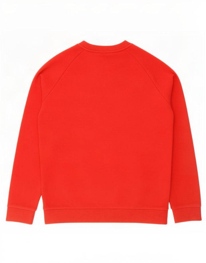 Fila Herre Sweatshirt Jumper Stor Rød Bomuld