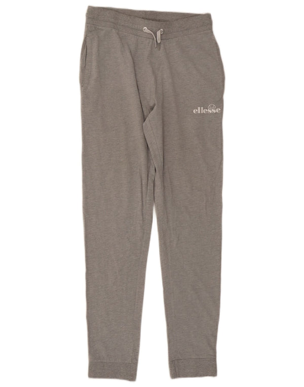 Ellesse Womens Tracksuit Trousers Joggers Medium  Grey Cotton