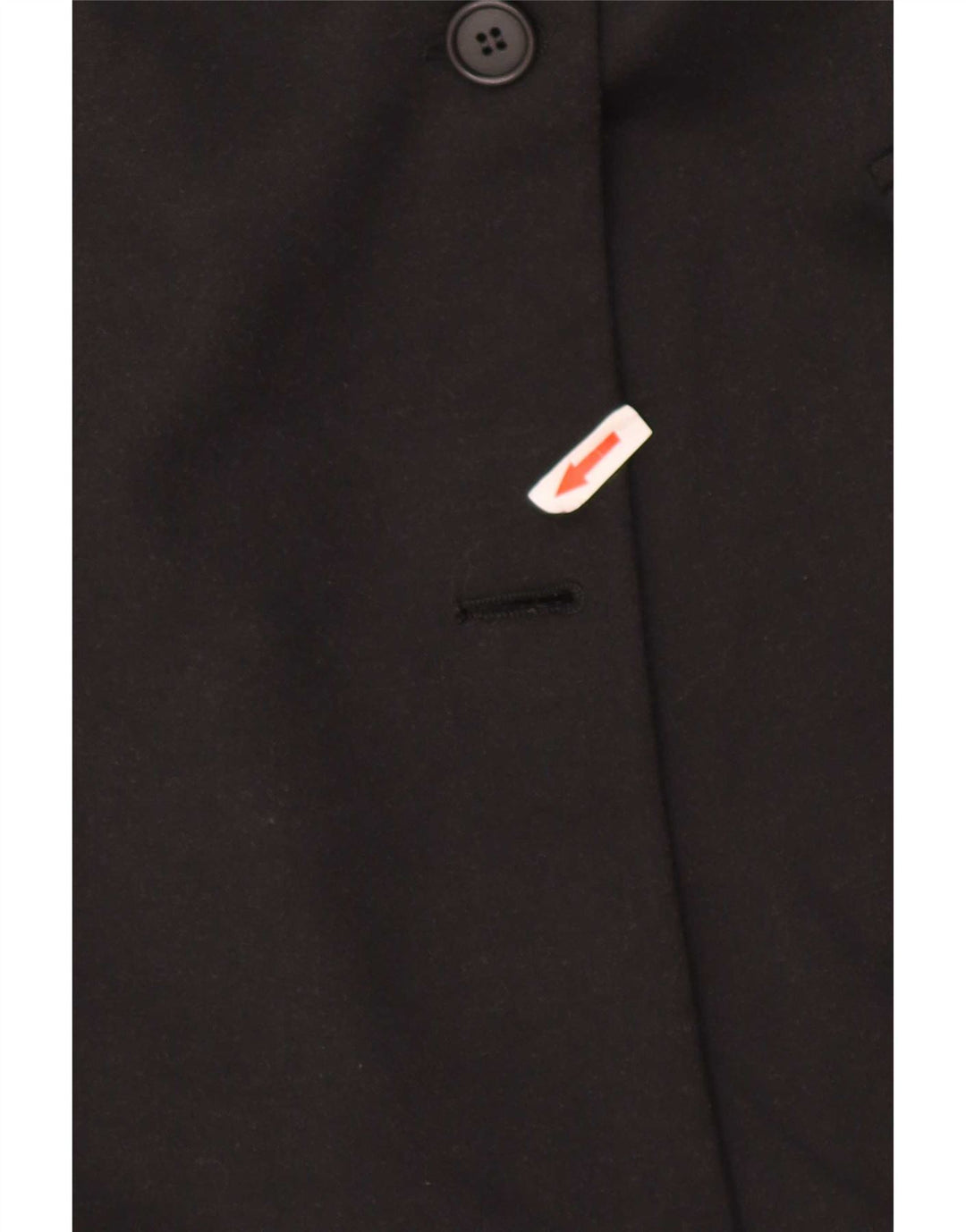 Gina Lebole Dame Dobbeltradet Frakke UK 14 Medium Sort