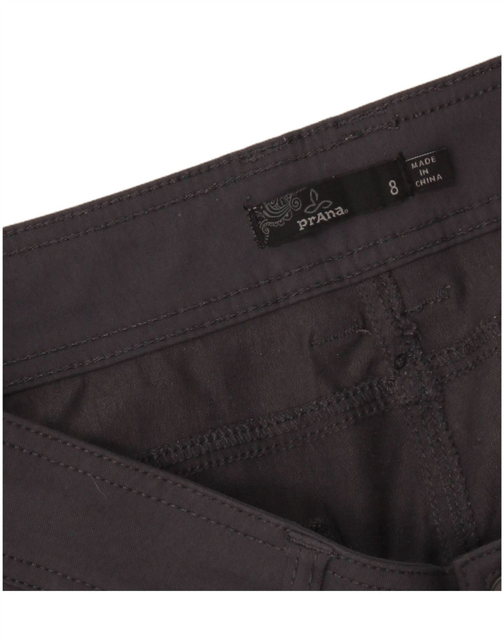 PRANA Cargo Shorts til kvinder US 8 Medium W32 Grå