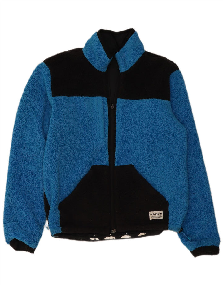 Adidas Vendbar Herrejakke UK 38 Medium Sort Polyester