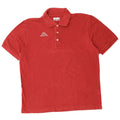 KAPPA Polo Shirt til mænd XL Rød Bomuld